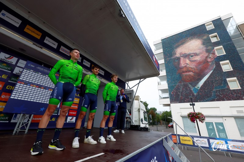 2023 UEC Road European Championships - Drenthe - Under 23 Men's Road Race - Coevorden - Col Du VAM 108 km - 22/09/2023 -  - photo Luca Bettini/SprintCyclingAgency?2023